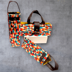 The Trianglet Wine Bag