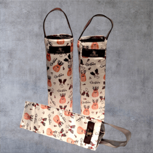 The Orange Reindeer Wine Bag