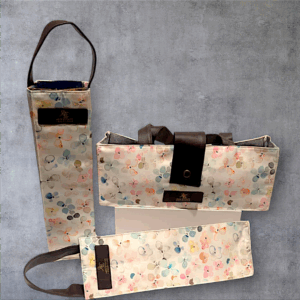 The Sweet Floral Wine Bag